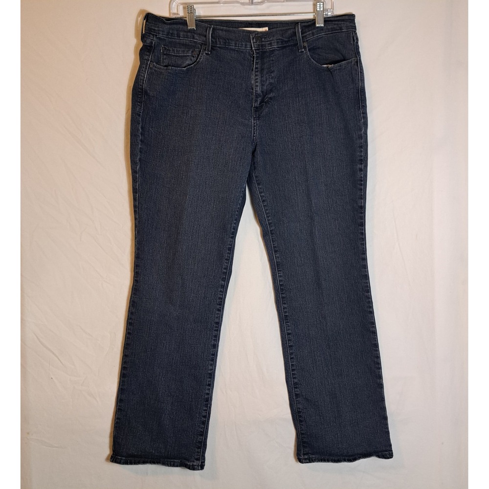 Levi's 505 Straight Leg Women Jeans Size 16 Medium Wash Classic Fit‎ Denim 36X28